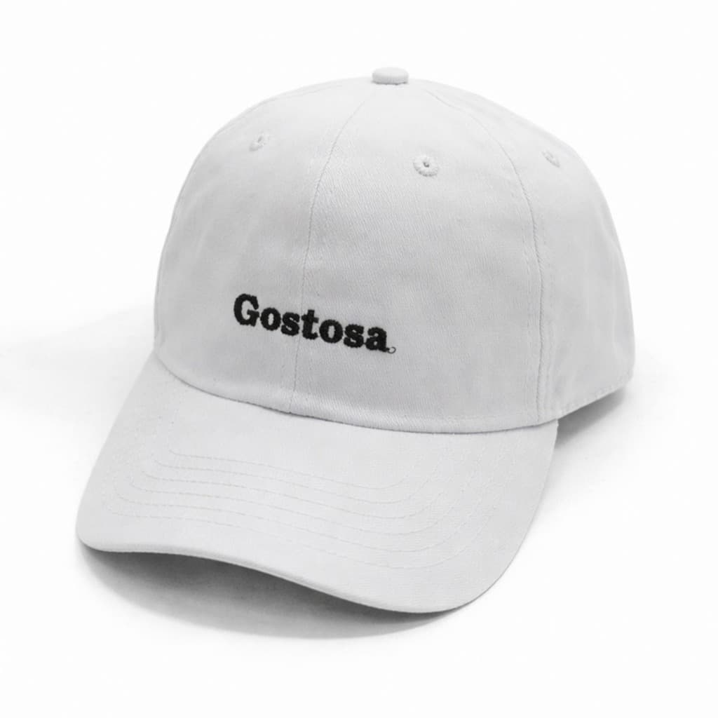 Boné Bordado Escrito Gostosa Estiloso Bone Feminino Moda Blogueirinha Influencer Empoderada