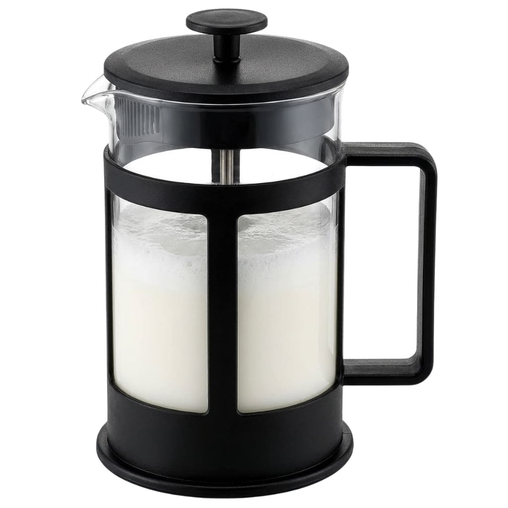 Cafeteira Prensa Francesa Vidro Alça Plástco Resistente Filtro Prática Para Uso Individual E Escritório Fácil De Limpar