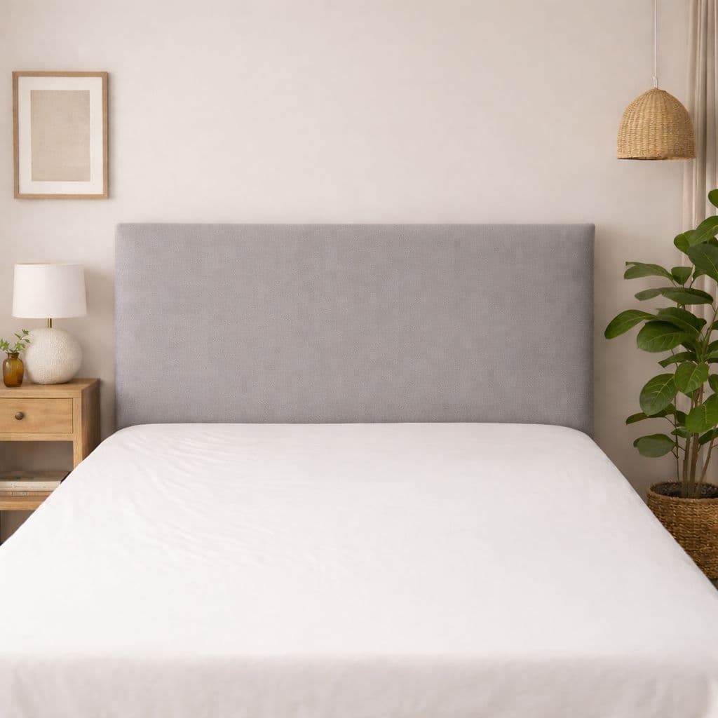 Capa Para Cabeceira de Cama Tecido em Suede Cama Padrão Toque Macio 1,55 x 1,00