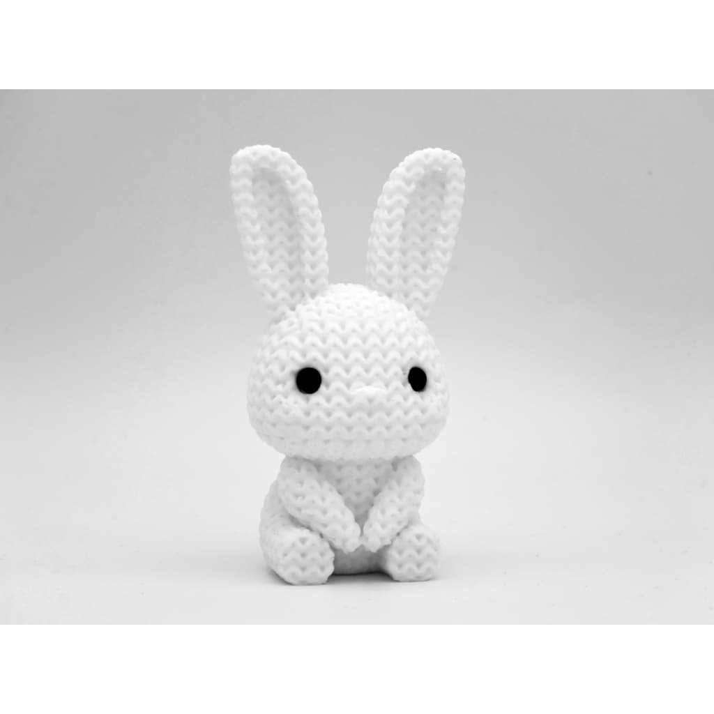 🐰 COELHINHO DE TRICÔ EM 3D: O ACONCHEGO DO ARTESANATO COM A PRECISÃO DA TECNOLOGIA!