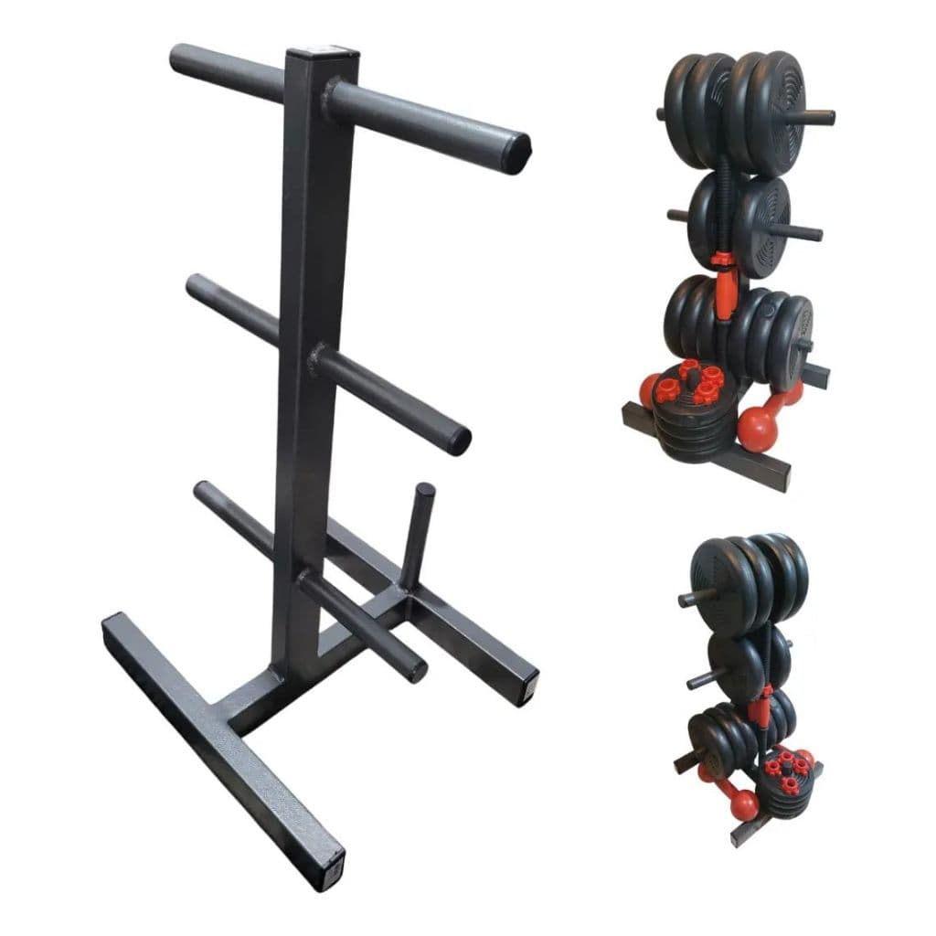 Suporte Anilhas Halteres Musculação Academia Supino Peso
