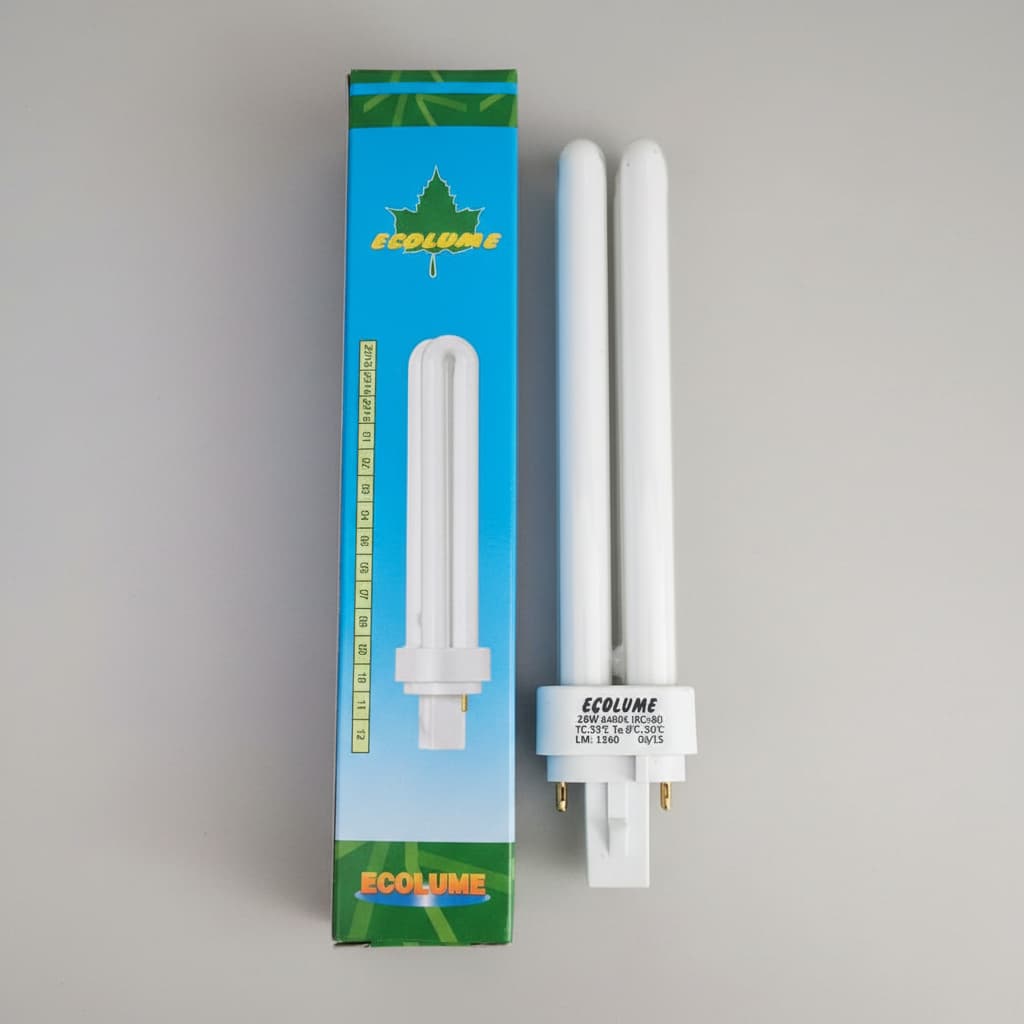 Lâmpada Tipo H 26W 2U 6400K 2 Pinos 127V / 220V