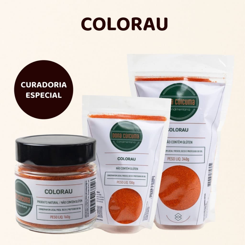 Colorau 100% Natural | Temperos e Especiarias – Dona Cúrcuma
