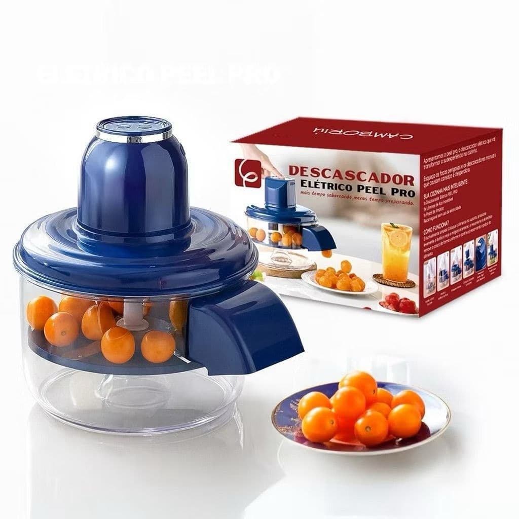 Descascador Elétrico Para Descascar Uvas Frutas Alho Tomate, Leve, e pratico.