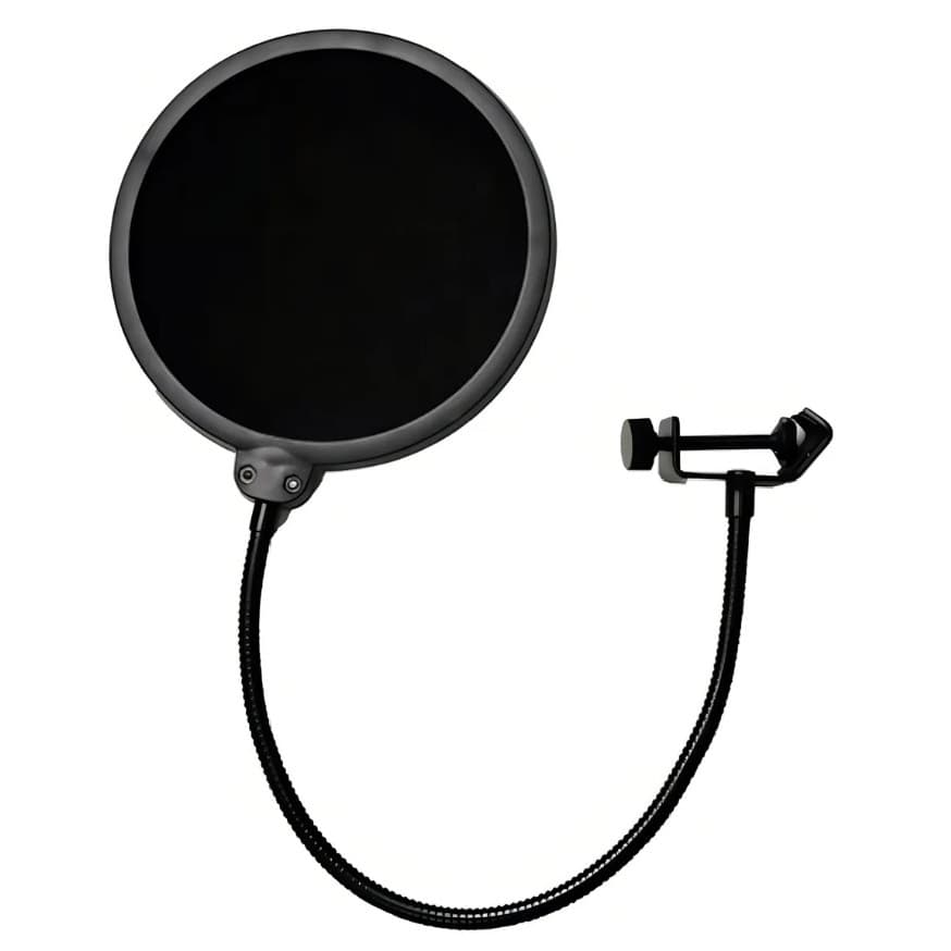 Pop Filter Anti Puff Para Microfone Condensador Studio