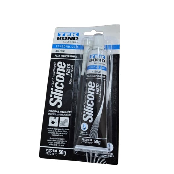 SILIC ACETICO 50G PRETO A.T TEK BOND