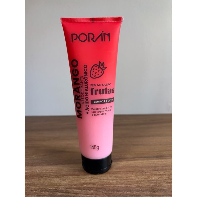 Hidratante Corporal e Facial Porán 145g - Nutre e Combate Envelhecimento Precoce