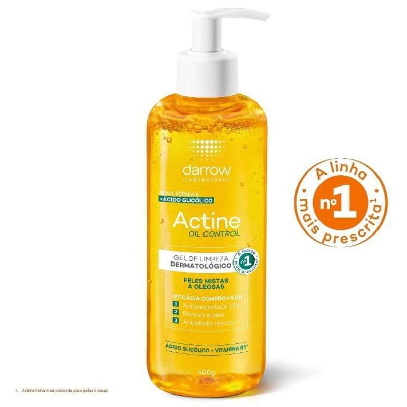 Darrow Actine Oil Control - Gel de Limpeza Facial 400g