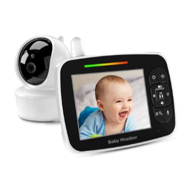 Babá Eletrônica Sem Fio SM935E com Tela 3.5” | Monitor de Bebê com Câmera, Áudio e Visão Noturna
