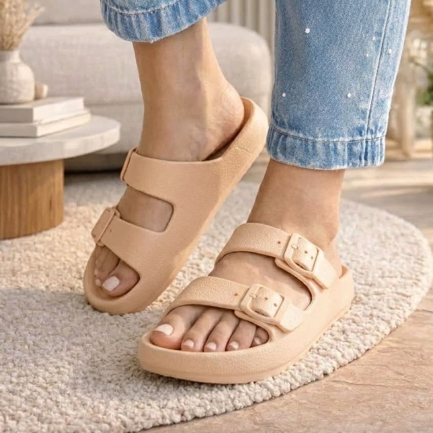 Sandália Feminina Nuvem Slide Chinelo Rasteirinha Confortável Leve e Macio - Promoção !
