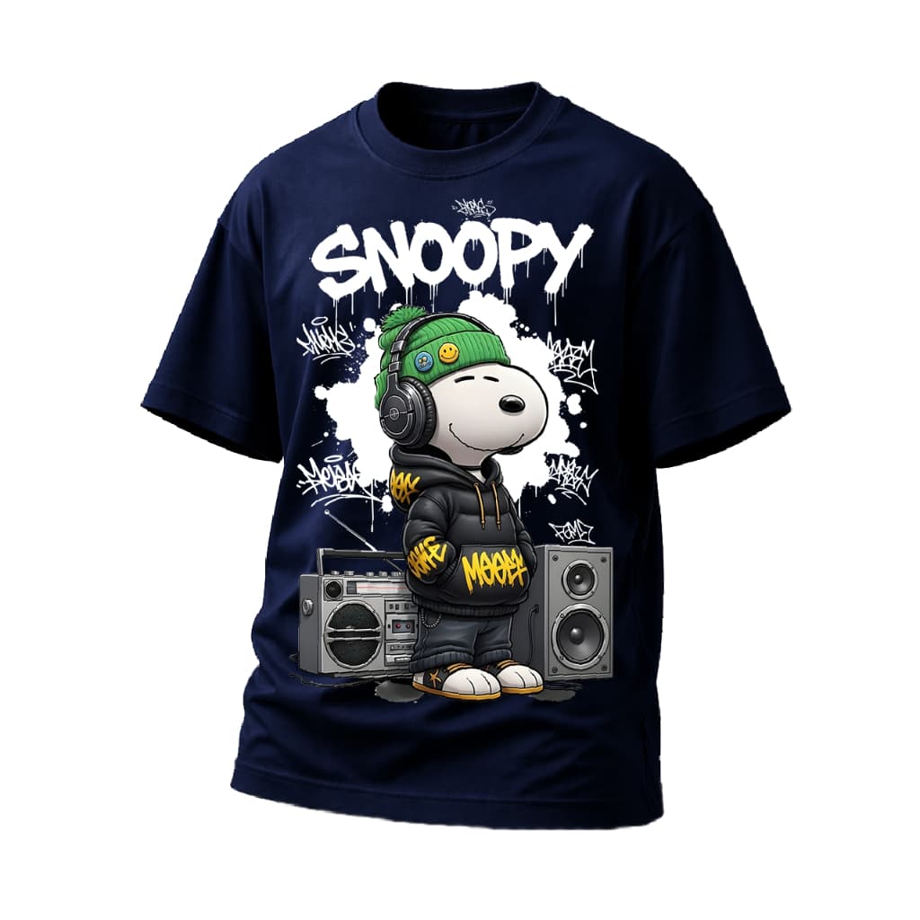 Camiseta Unissex Snoop Hip Hop - Estampa Com Personalidade, Seu Estilo no Ritmo Certo