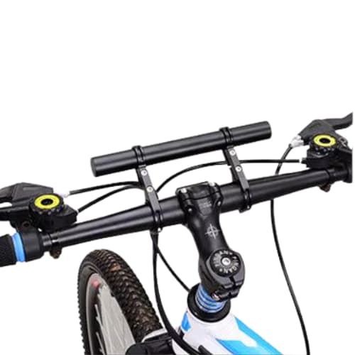 Suporte estendido para guidão de bicicleta,  mtb, montagem de farol, barra estendida, mountain bike