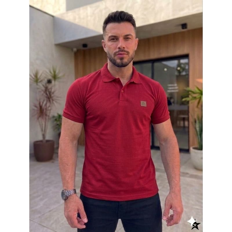 Camisa Gola Polo Masculina Malha Piquet Camisa Polo Social Varias Cores