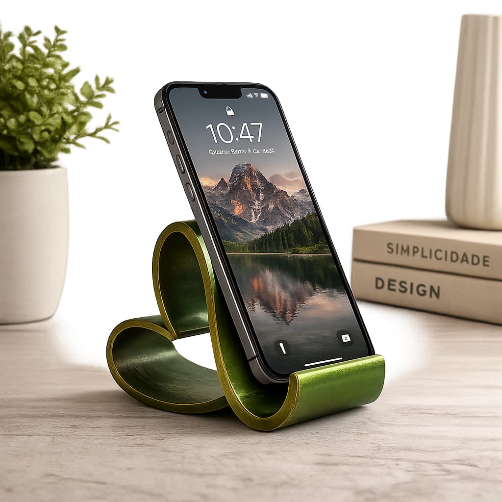 Presente Dia dos Namorados ❤️ Suporte de Celular Decorativo Moderno para Mesaresente Criativo para Namorado(a)