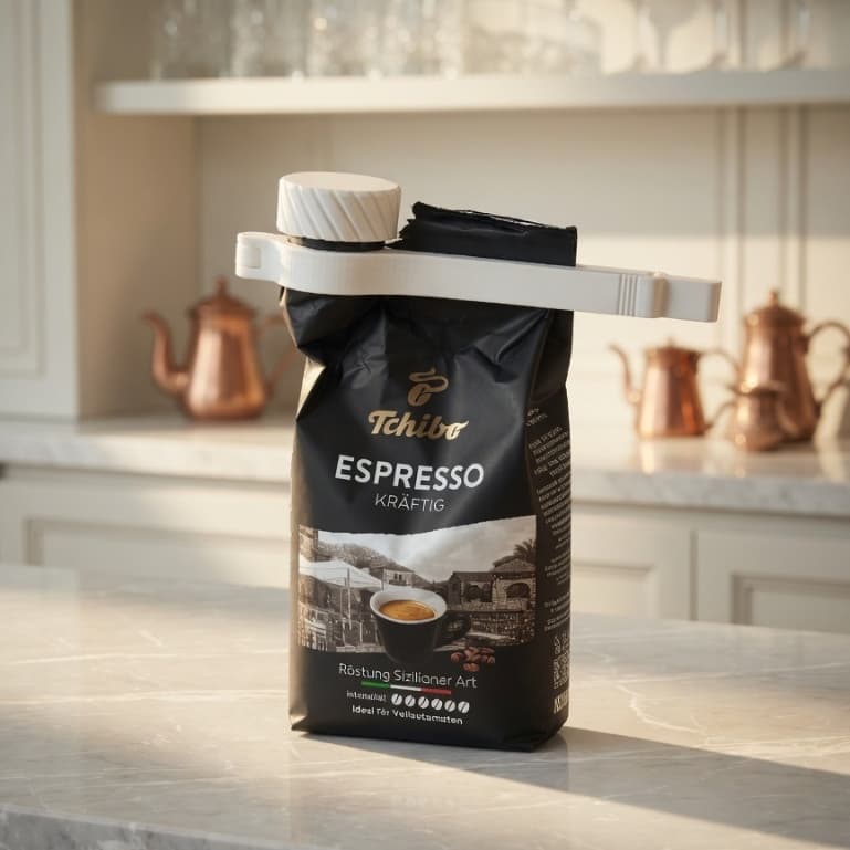 Prendedor de Saco para Café Grãos Alimentos Clip Fechador Vedação de Embalagem