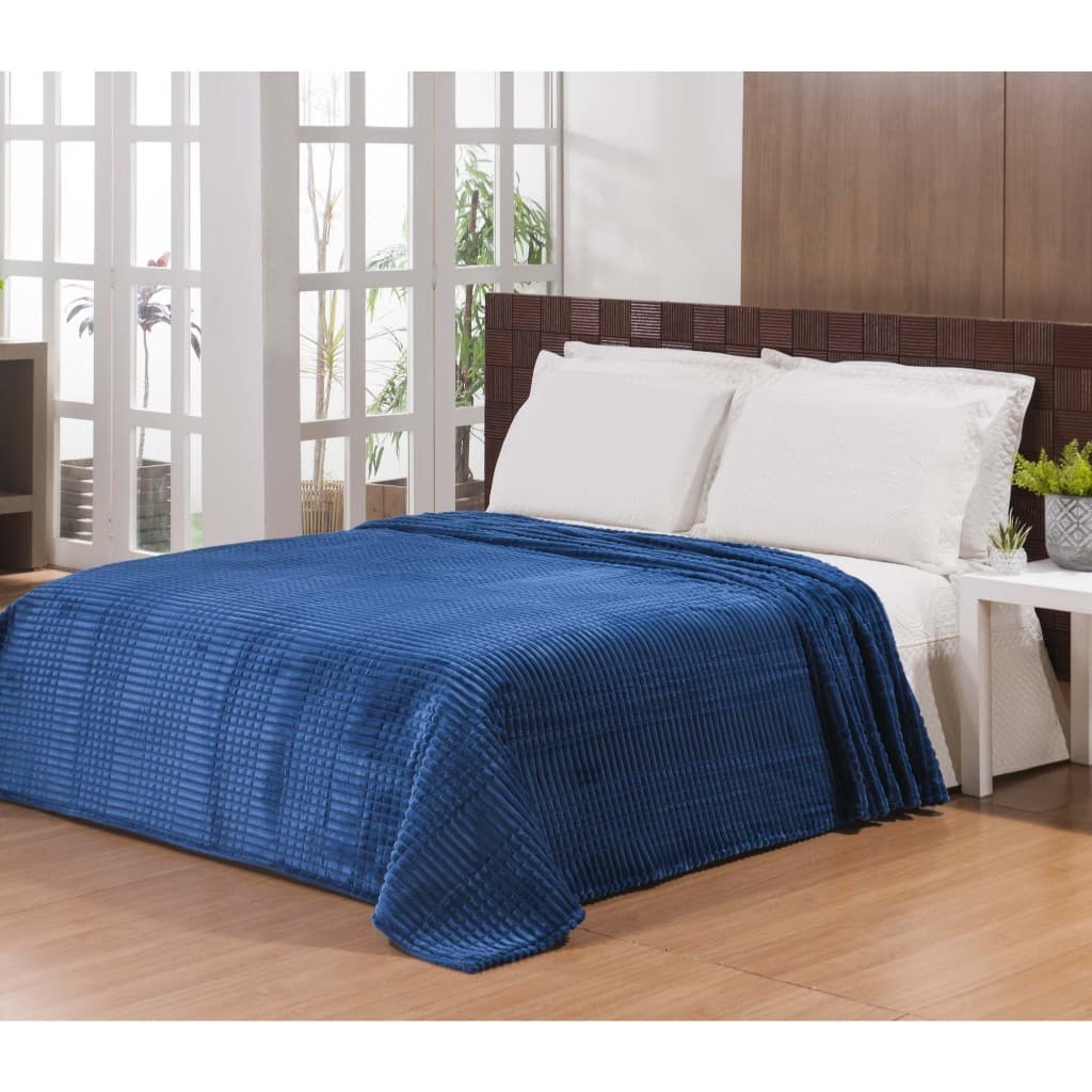 Cobertor Solteiro Microfibra Flannel Mont Blanc 1,80 X 2,20