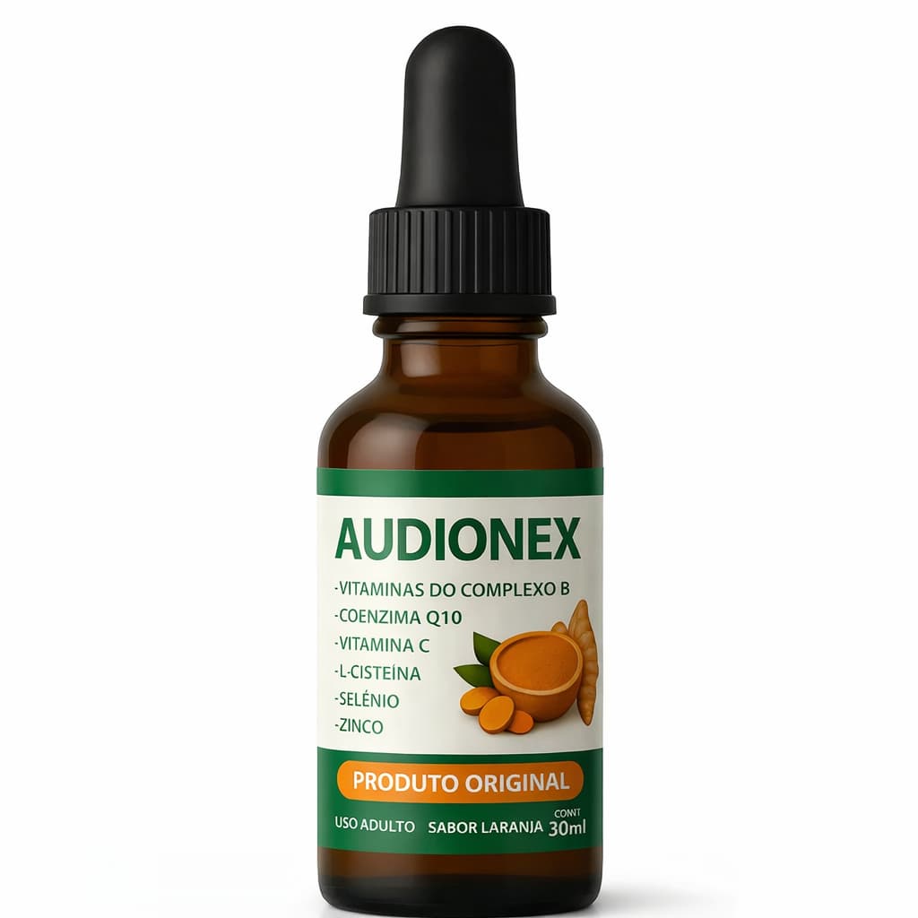 Audionex 1 Frasco - Suplemento Auditivo Natural - Menos Zumbidos
