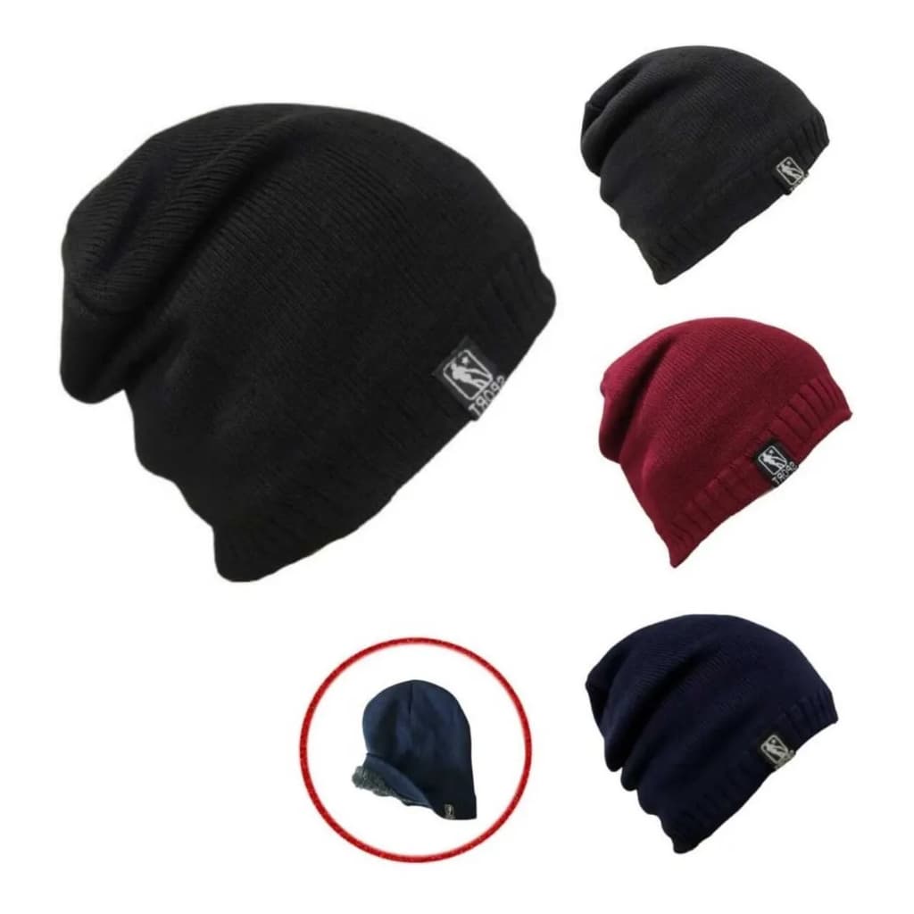 Toucas Para o frio 100% Algodão Para o Inverno 2026