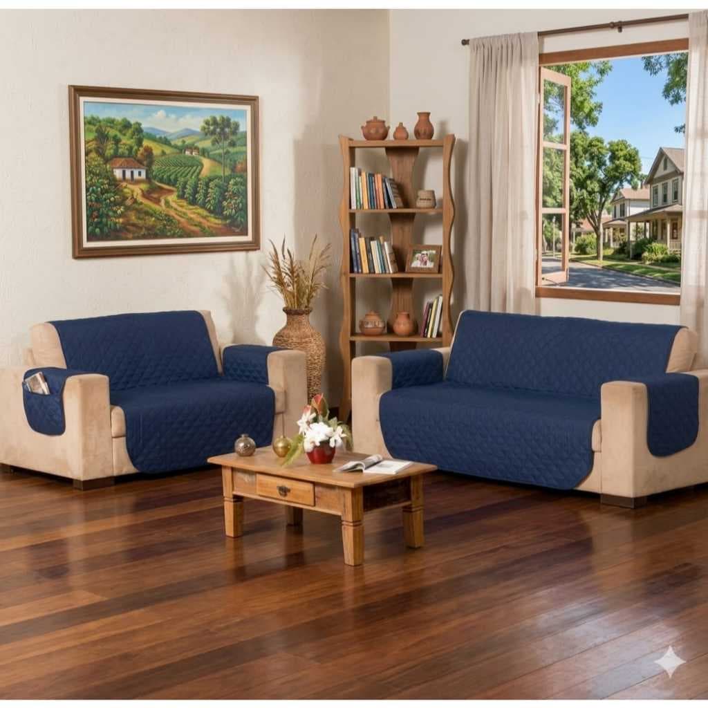 Protetor de Sofá 2 e 3 Lugares Tamanho Padrao Promoção