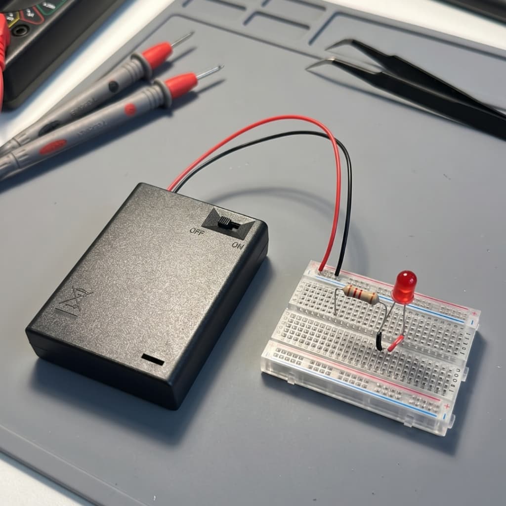 Kit 3 Suportes Pilha 3aa Interruptor Caixa Bateria Com Tampa Chave Liga Desliga Projetos Eletrônica