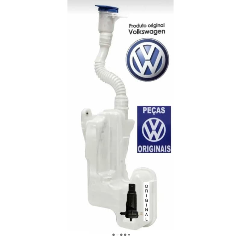 Reservatório Água Limpador Parabrisa T-Cross Original Volkswagen Completo com Bomba
