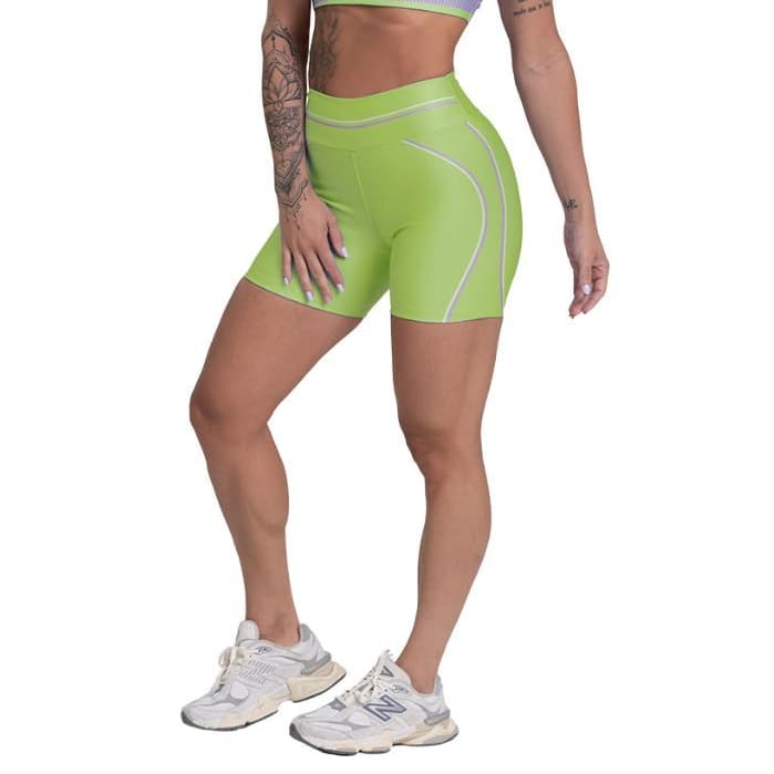Short Feminino de Academia Blackout Alta Compressão e Zero Transparência AURORA - LAONEFIT