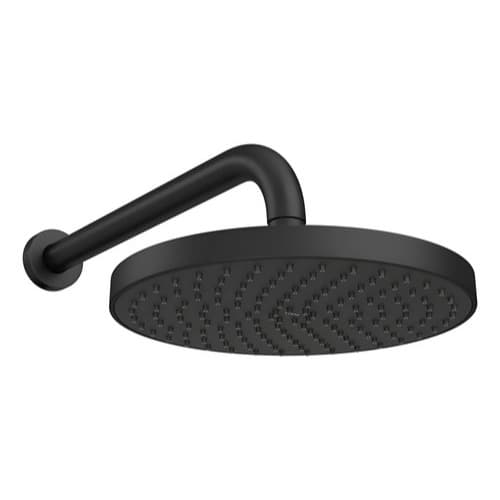 Chuveiro de Parede Deca Flex Max Redondo Preto Matte