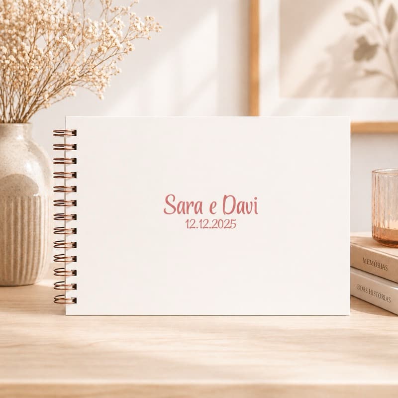 Album Personalizado  GRANDE | tam 18x25 | Álbum de Fotos Capa Dura | 50 ou 100 Páginas