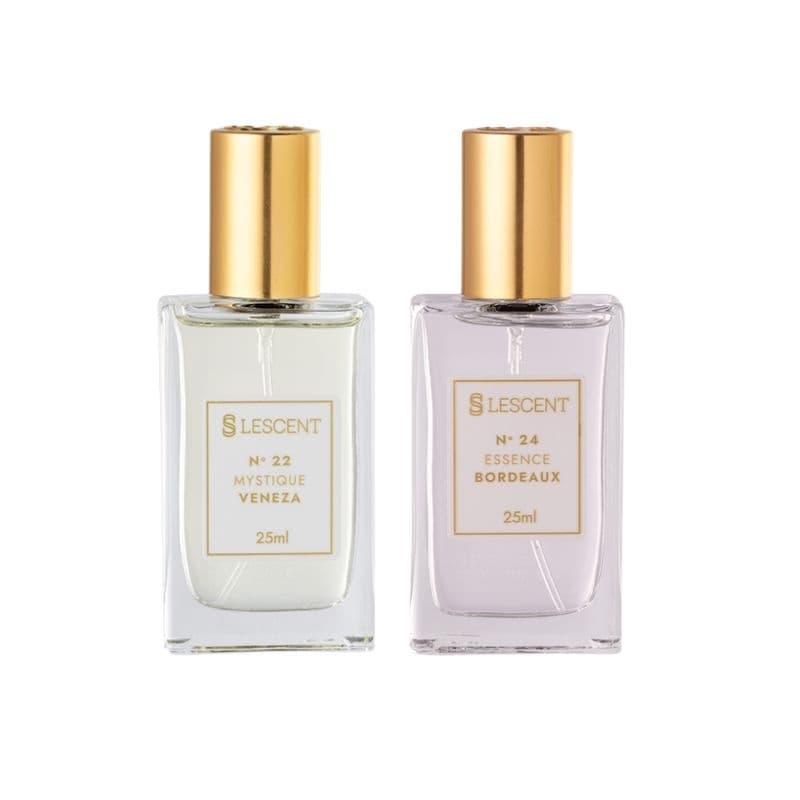 Kit Dueto Hit Feminino Nº 22 + Nº 24 | 25mlFragrâncias Inspiradas em Grandes Sucessos Importados