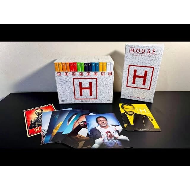 Box DVD House M.D. - A Série Completa (Temporadas 1 a 8) - Novo e Lacrado