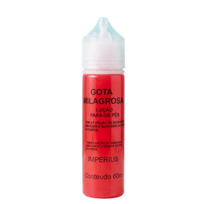 Gota Milagrosa  - Loção para os Pés (60ml) fim das rachaduras e ressecamento dos pés