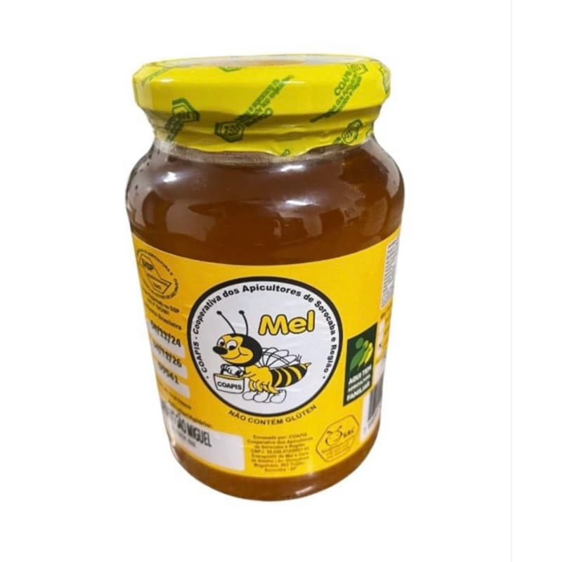 🍯 Mel Puro de Abelha 750ml Vidro Apiário São Miguel | Natural Artesanal | Qualidade Premium | Estoque Limitado