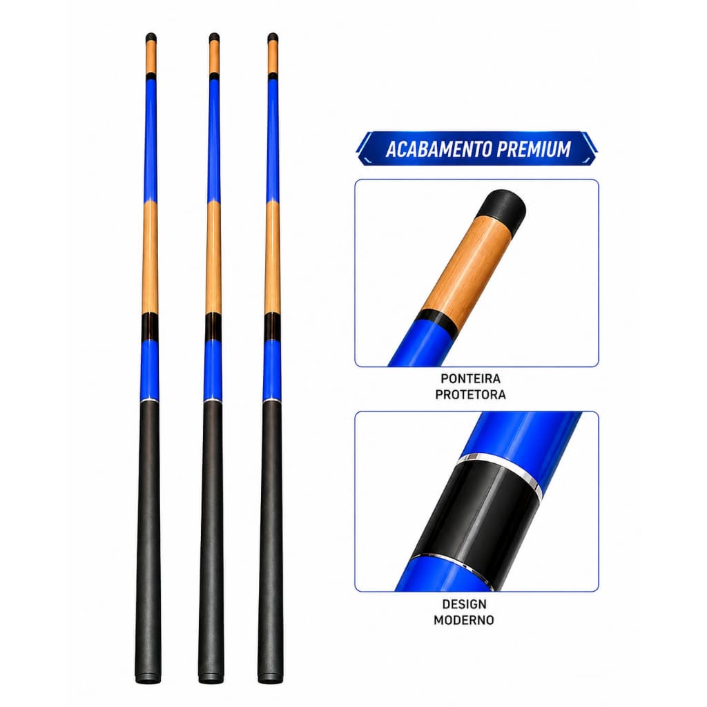 Kit 03 Varas Telescópica De Pesca Ultra Leve De Mão 3 Metros