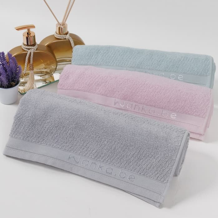 Kit 3 Toalhas de Banho Ravenna 100% Algodão Wanka.be