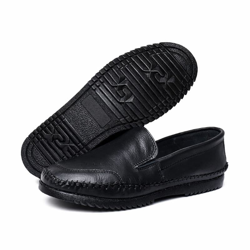 Mocassim Sapatilha Masculino em Couro Legitimo Dia a Dia