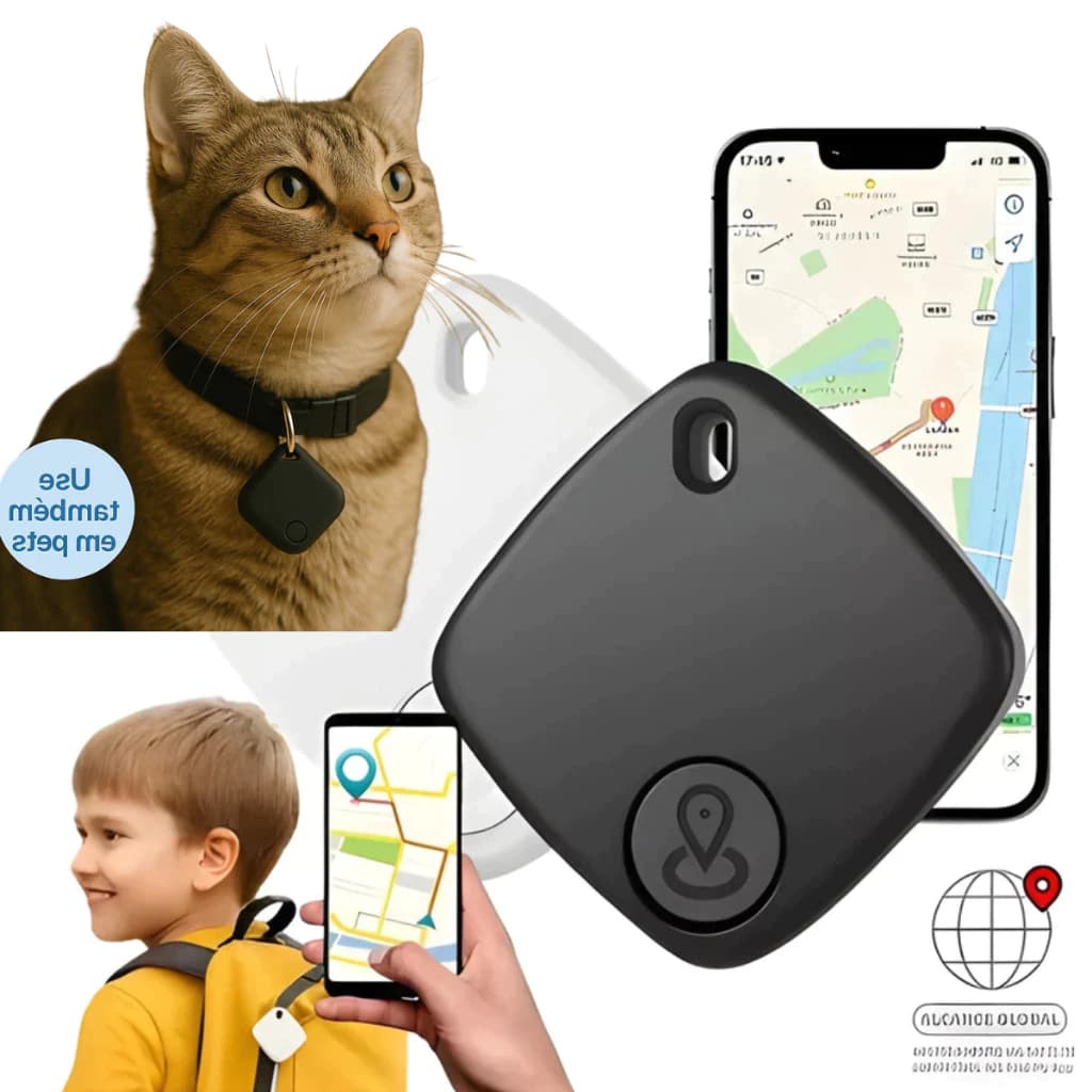 Rastreador AirTag Smart Tag MFI Localizador GPS Mala Carro Moto Pet Criança Sem Limite de Distância
