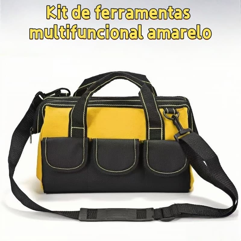 Bolsa De Ferramentas Multifuncional À Prova D'água E Reforçada Para Uso Geral De Eletricistas