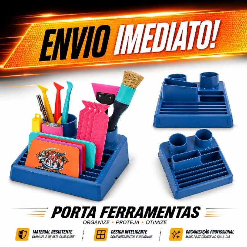 Porta Ferramentas Insulfilm Organizador Aplicador Película Automotiva Envelopamento