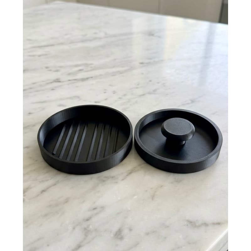 PRENSADOR DE HAMBÚRGUER EM IMPRESSÃO 3D