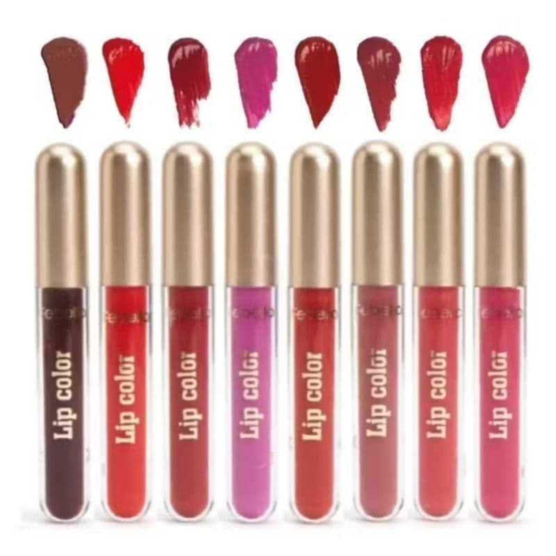 Batom Líquido Febella Lip Color Velvet Matte Efeito Aveludado Longa Duração