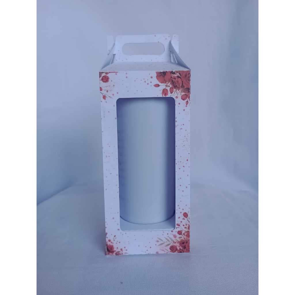 Kit com 10 Caixas Personalizadas para Copo Long Drink Lembrancinha para festa Escolha qualquer tema