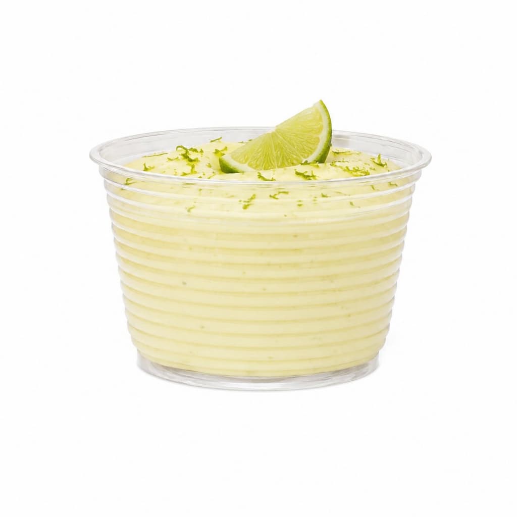 Pote Plástico 100ml  SEM Tampa Para Sobremesa Gelatina Pudim Sorvete - 100unid.