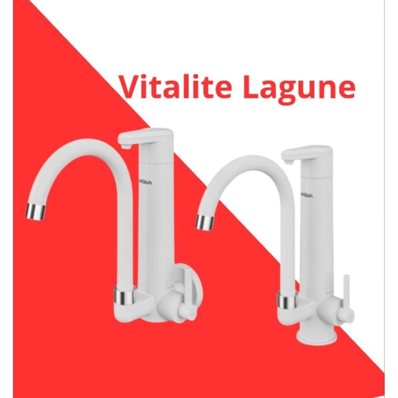 Torneira Com Purificador de Agua Bica Movel - Lagune Viqua - Mesa e Parede