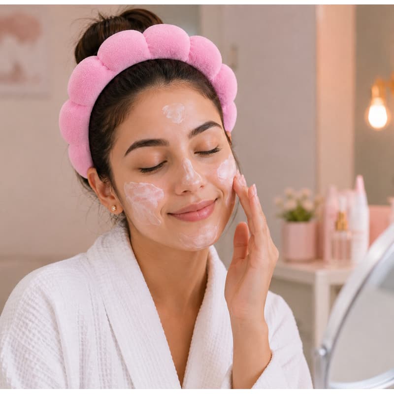 Tiara Nuvem Tiara Para Cabelo Ideal Para Fazer Skin Care e Maquiagem Várias Cores Envio Imediato