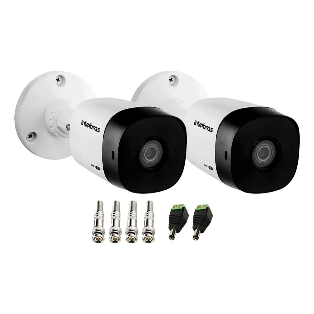 Kit 2 Câmeras Intelbras Vhl 1120 Bullet Hdcvi Lite Hd 720p