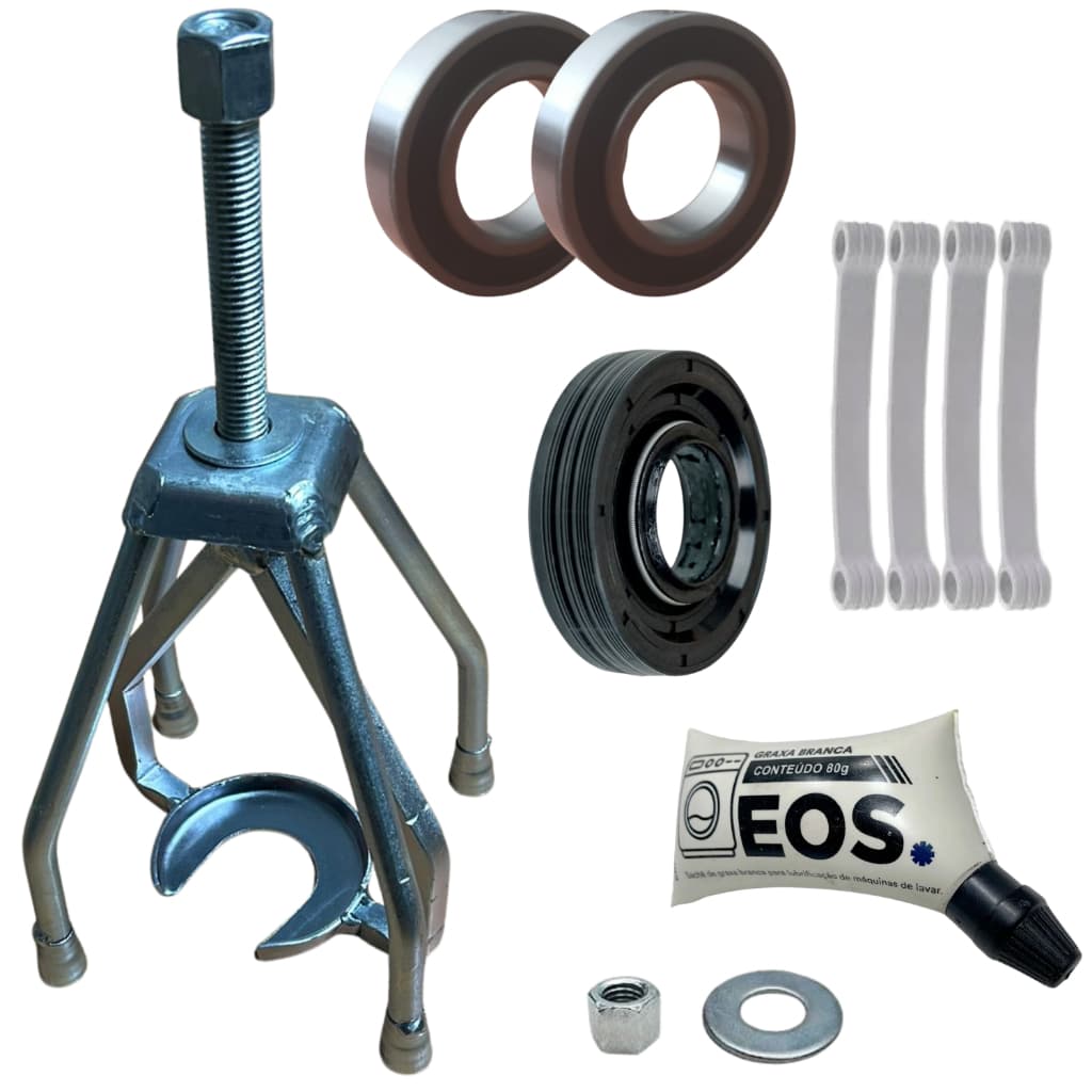 Kit Saca Cambio Mecanismo Compativel Brastemp Consul 05 a 15kg- Bwk11 Bwl11 Bwl09 Bwk12 Cwg11 Cwh11