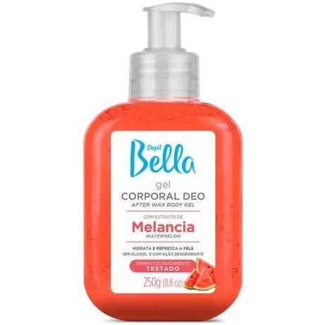 Gel Corporal Deo Depil Bella 250g / Melancia!