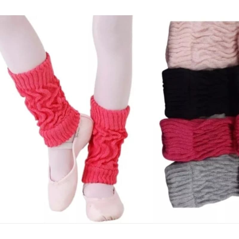KIT 03 PARES DE POLAINAS INFANTIL, NAS CORES. ROSA, SALMÃO, PRETO ,LILAS,MARCA.MARABA