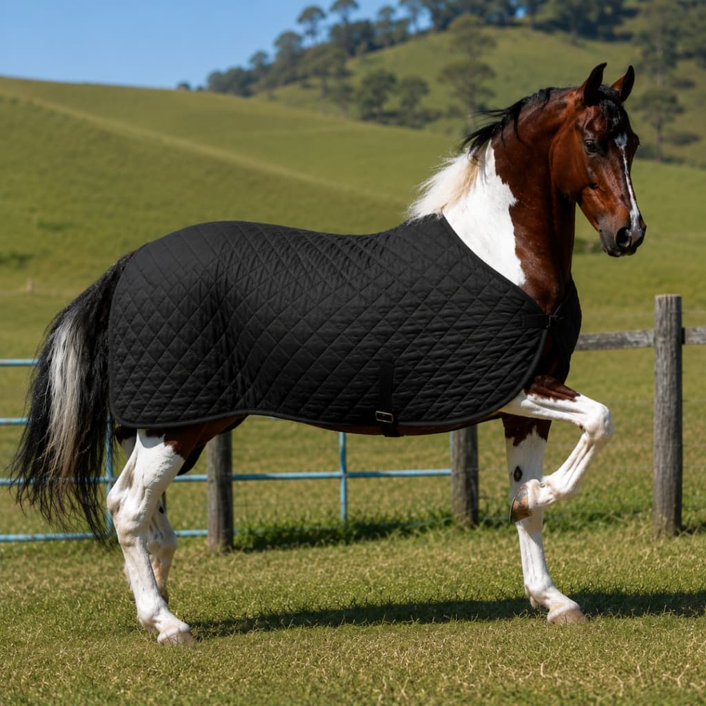 Capa de Cavalo Matelada Forrada Tecido Resistente Luxo Proteção e Conforto MaxPro Oferta