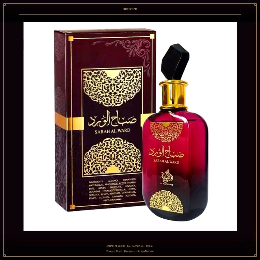 🌹 PERFUME SABAH AL WARD - 100ML EAU DE PARFUM 🌹 PRODUTO 100% ORIGINAL, LACRADO E À PRONTA ENTREGA!